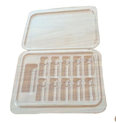 Disposable Blister Medicine Vial Packing Tray Customizable for Customer Requirements