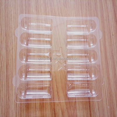 OEM Clear Vacuum Forming PETG Medical Plastic Tray for Blister Process Type