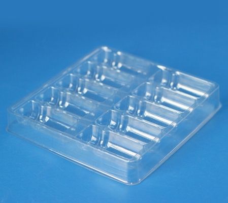 Medicine Vials Packing Tray Medical Plastic Package With Various Sizes