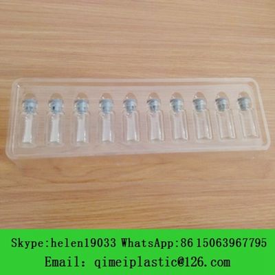 Medicine Vials Packing Tray Medical Plastic Package With Various Sizes