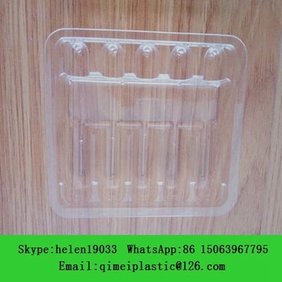 Medicine Vials Packing Tray Medical Plastic Package With Various Sizes