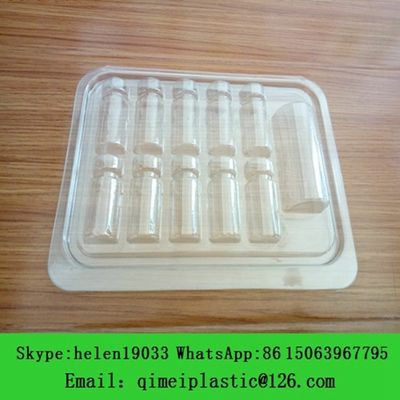Blister Process Type Clear Tablet Packing Tray Plastic Material