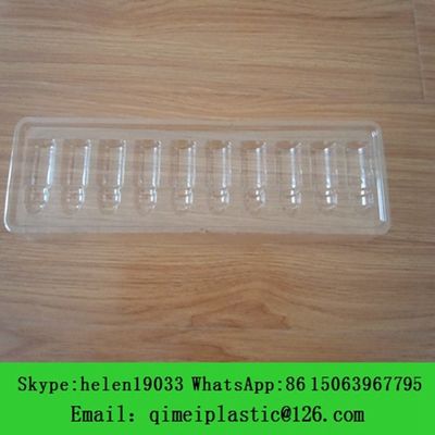 Blister Process Type Clear Tablet Packing Tray Plastic Material