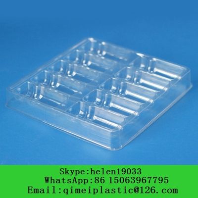 Blister Process Type Clear Tablet Packing Tray Plastic Material