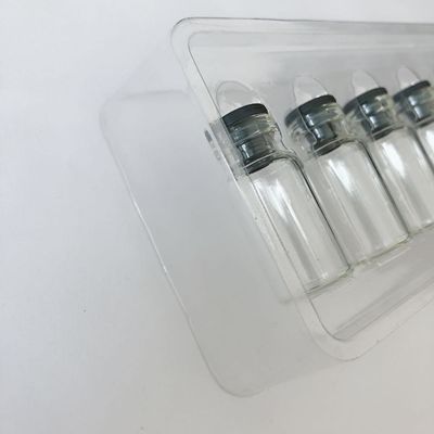 OEM/ODM Medical Plastic Packaging Insert Tray for 2ml Vial 0.5mm Thickness