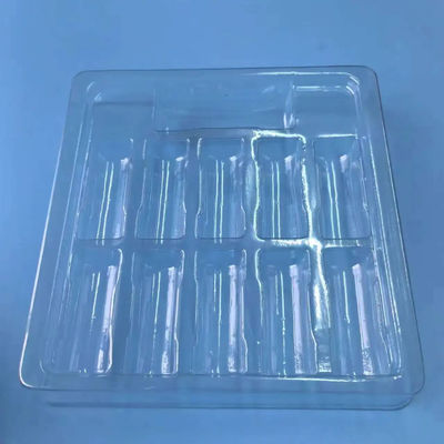 Professional PVC Vial Plastic Packing Tray Box for INFUSION Packaging