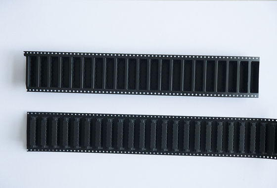 Black Carrier Tape Custom SMD / SMT Carrier Tape PS ESD tape